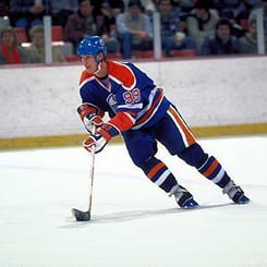 Hockey sense personified - Wayne Gretzky