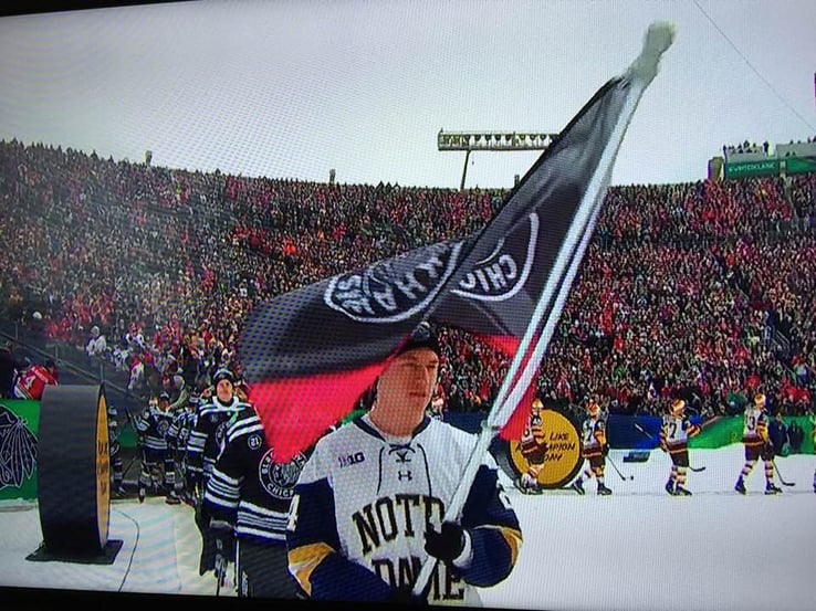 Spencer at 2019 Winter Classic